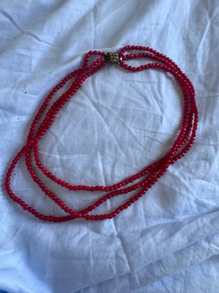 Collana vintage VERO corallo