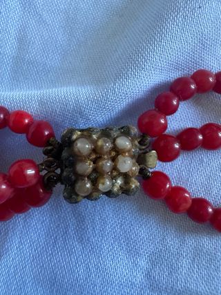 Collana vintage VERO corallo