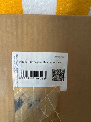 Embrague MBK Yamaha 250-300cc