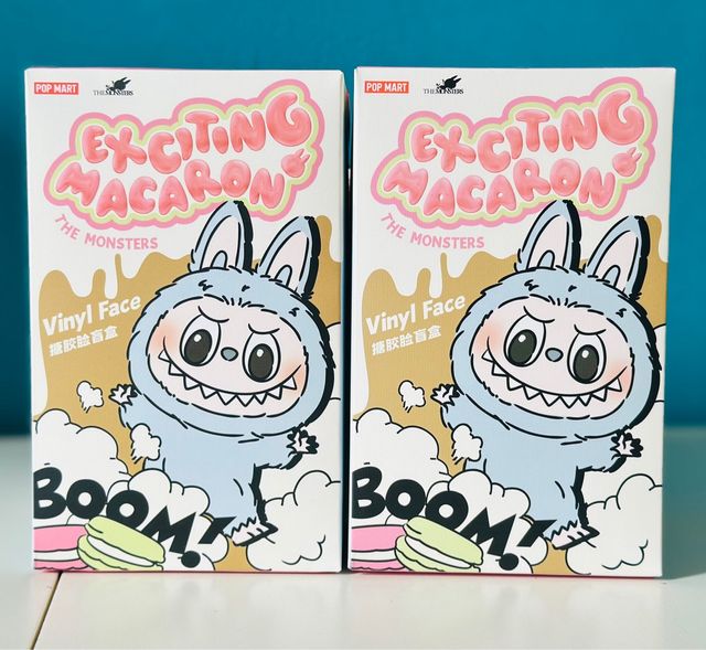 Labubu Exciting Macaron: Con ticket !