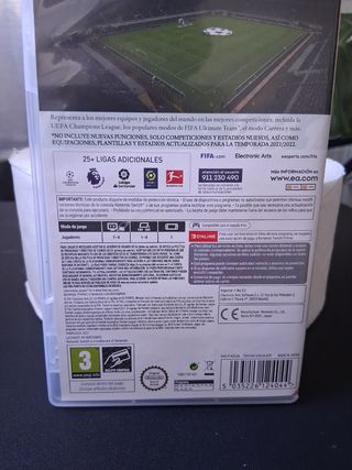 FIFA 22 Nintendo Switch Legacy Edition