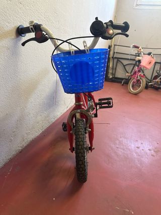 Bicicleta niño 12" roja