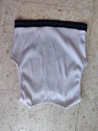 Top blanco Stradivarius talla S