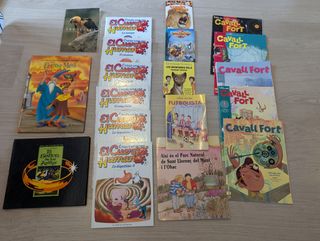 Pack de cuentos, libros y revistas