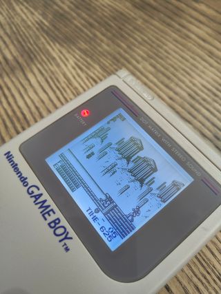 Game Boy DMG MOD LCD Blanco