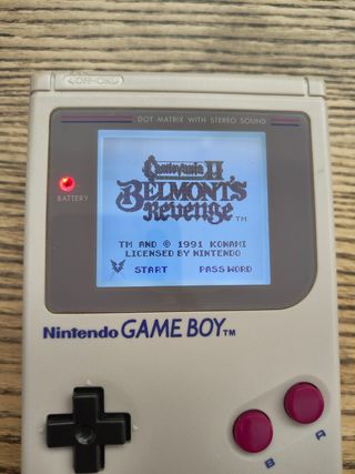 Game Boy DMG MOD LCD Blanco