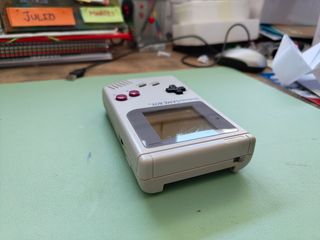 Game Boy DMG MOD LCD Blanco