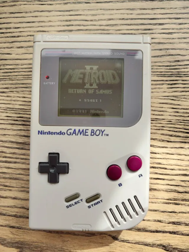 Game Boy DMG MOD LCD Blanco