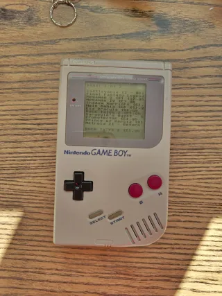Game Boy DMG MOD LCD Blanco