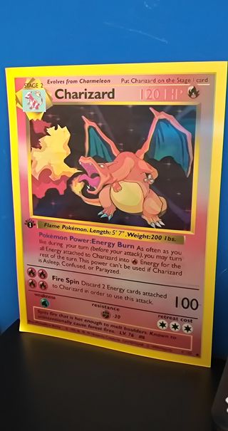 Poster rigido 3D lenticolare Pokemon carte Base