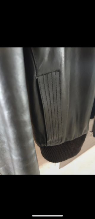 Giubbotto in "PELLE VERA" made in Italy, colore ne