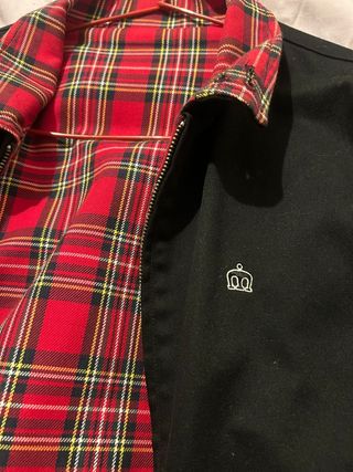 Chaqueta Harrington Merc | Roja & Negra