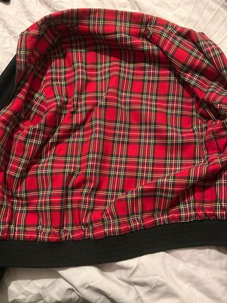 Chaqueta Harrington Merc | Roja & Negra