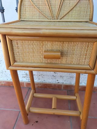 Mesilla bambú vintage