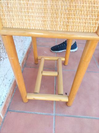 Mesilla bambú vintage