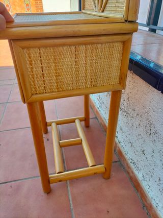 Mesilla bambú vintage