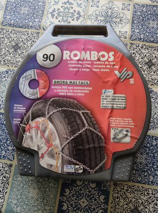 Cadenas nieve Rombos 90