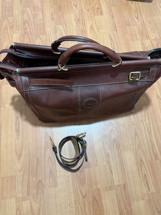 Bolso El Nochero Argentina Marrón Piel