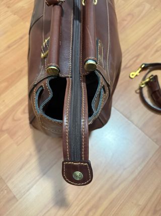 Bolso El Nochero Argentina Marrón Piel