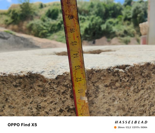 Preciosa Piedra Molino Antigua de Granito.
