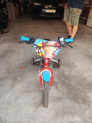 Bicicleta Patrulla Canina 14" niños
