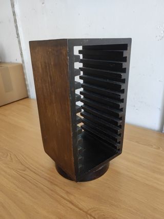Organizador CDs - Madera Negro