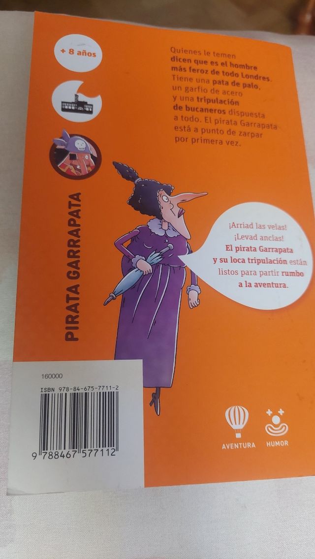 El pirata Garrapata (Spanish Edition)