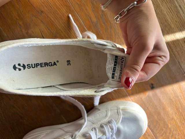 Superga 2750 Cotu Platform Bianche