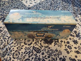Reproductor Cassette Portátil Stevenson