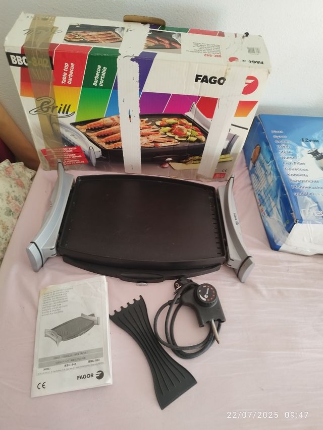 Plancha eléctrica Fagor