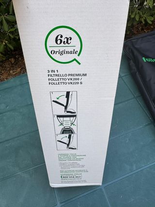 Vorwerk kobold folletto sacchetti profumi vk220s