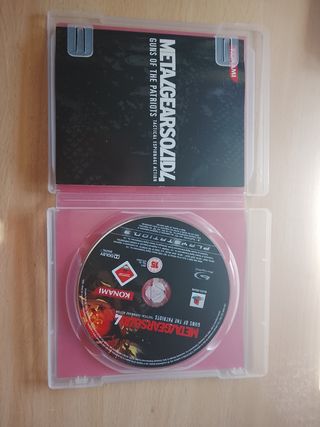 Metal Gear Solid 4 PS3 Konami