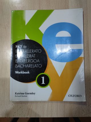 Key 1 bachillerato Oxford Work book 