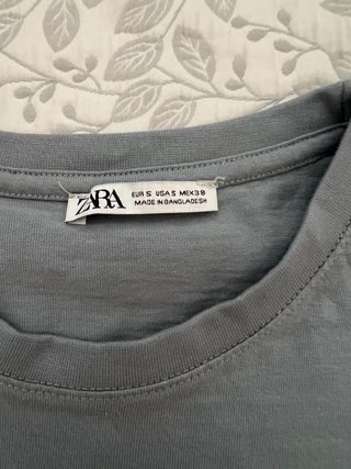 Camisetas Zara 
