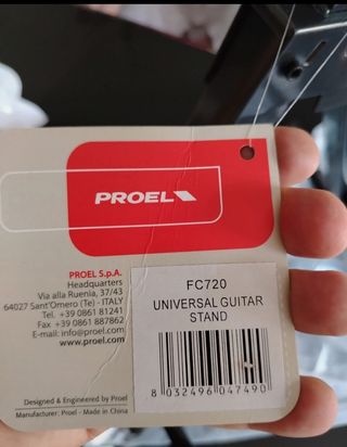 Supporto Chitarra Proel FC720