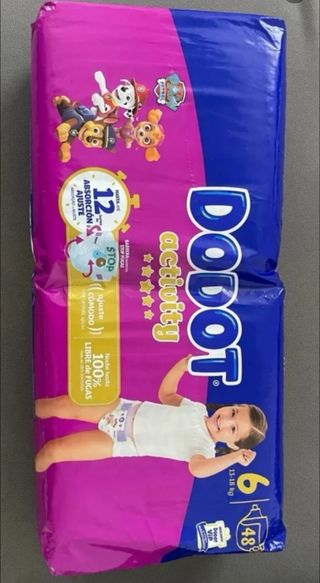 Dodot Activity Talla 6 - 48 pañales