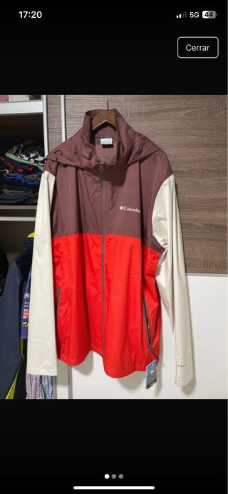 Chaqueta Columbia cortavientos nueva a estrenar.