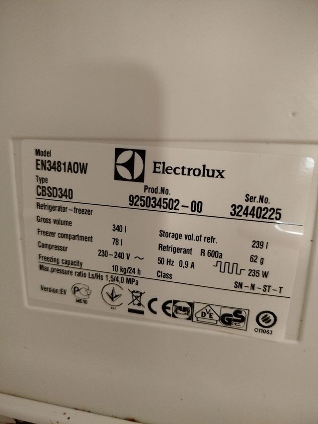 Ventilador Electrolux: repuestos