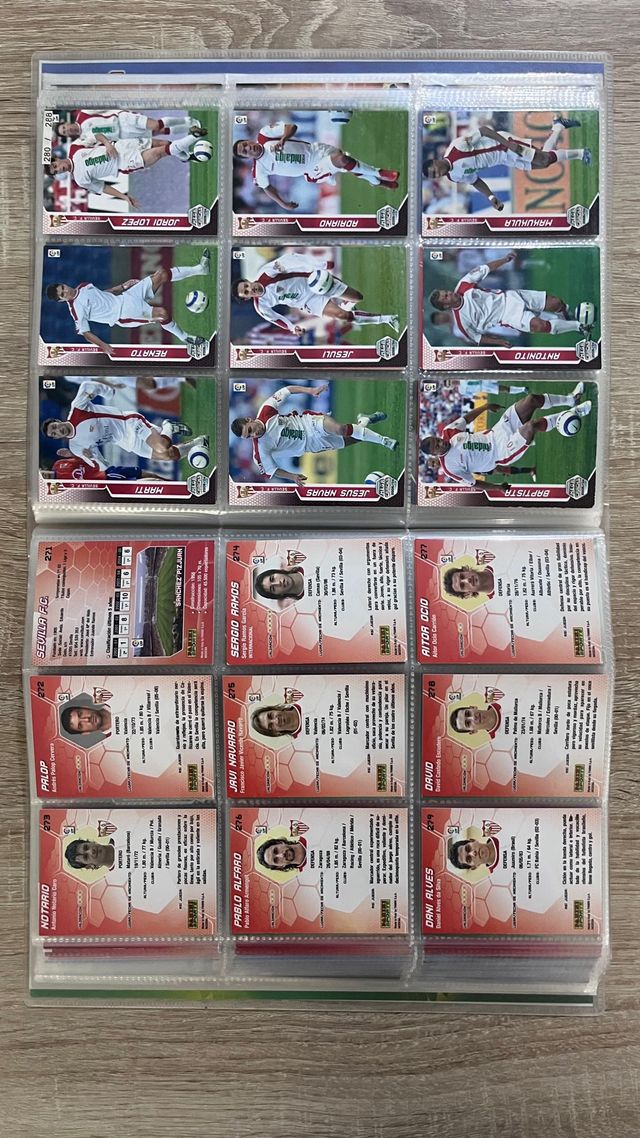 Álbum cromos Megacracks 2005-06