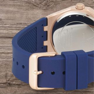 Reloj GUESS azul y dorado