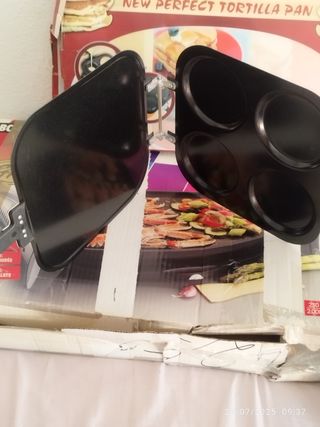 Plancha para 4 mini-crepes