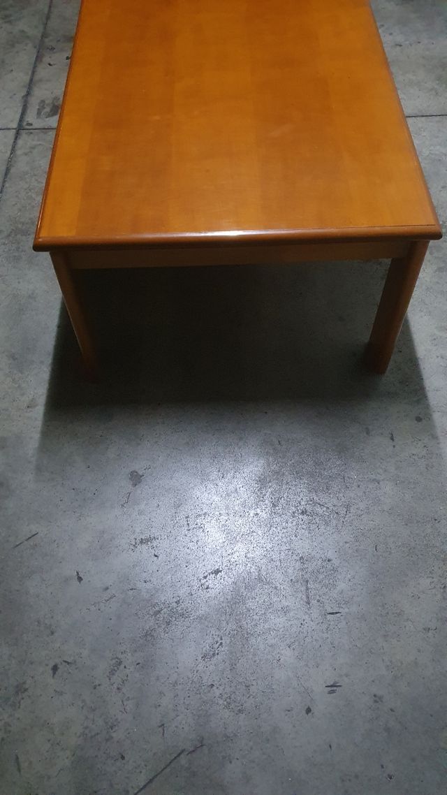 Mesa centro madera maciza