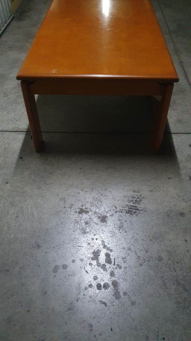 Mesa centro madera maciza