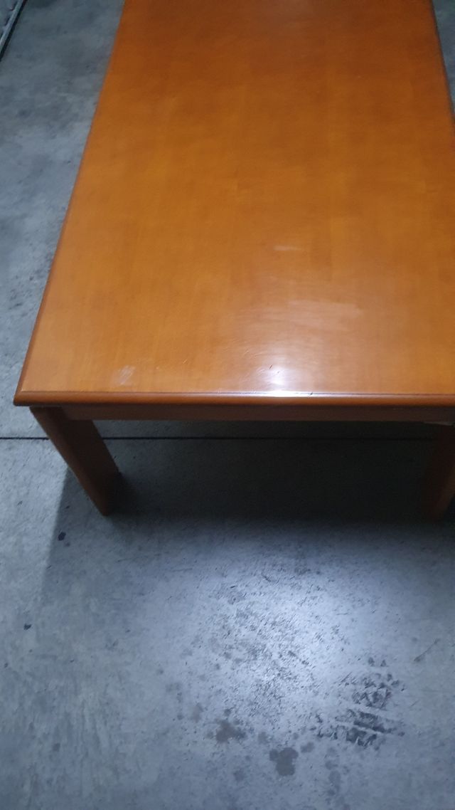 Mesa centro madera maciza