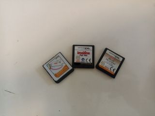 3 Juegos Nintendo DS.