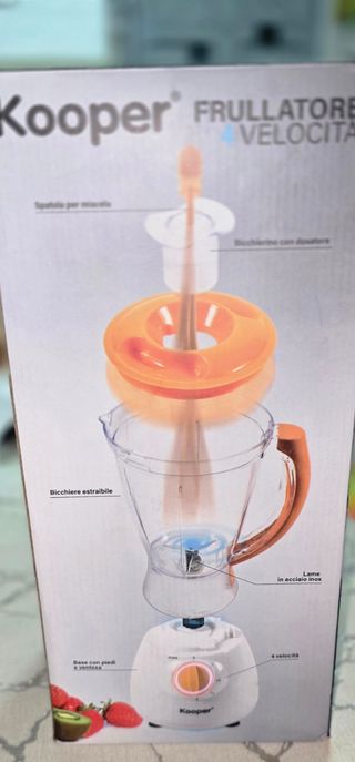 Frullatore Kooper 4 velocità - 350W