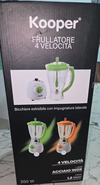 Frullatore Kooper 4 velocità - 350W