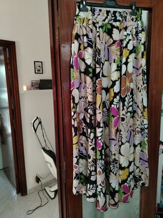 Gonna lunga fiori