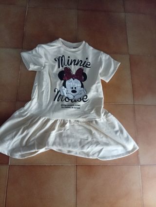Vestido Minnie Mouse niña