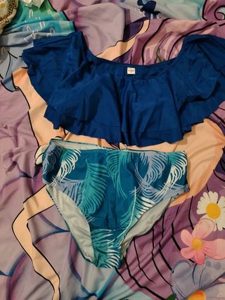 Costume da bagno bikini blu